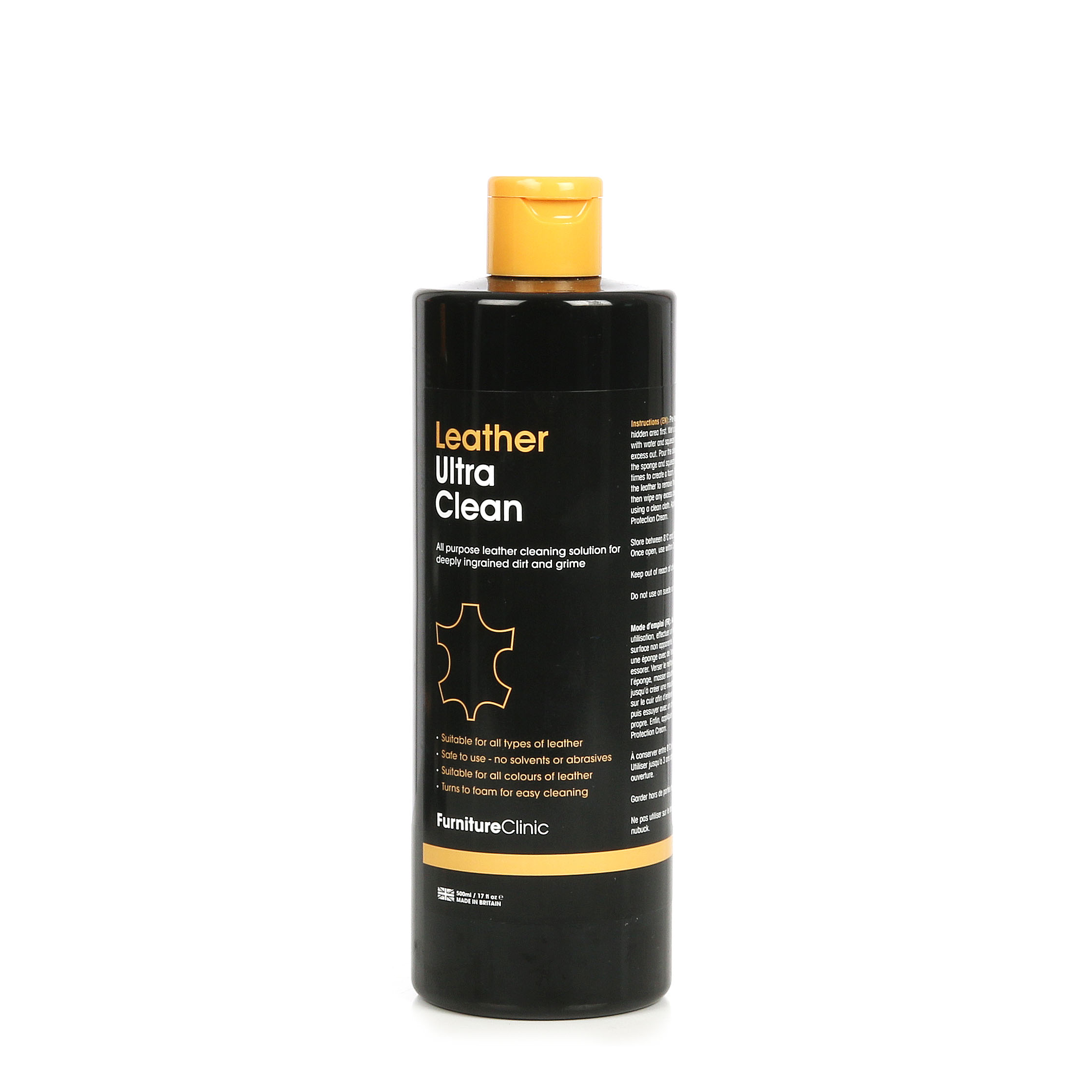 Skinnrengjøring Furniture Clinic Leather Ultra Clean, 500 ml